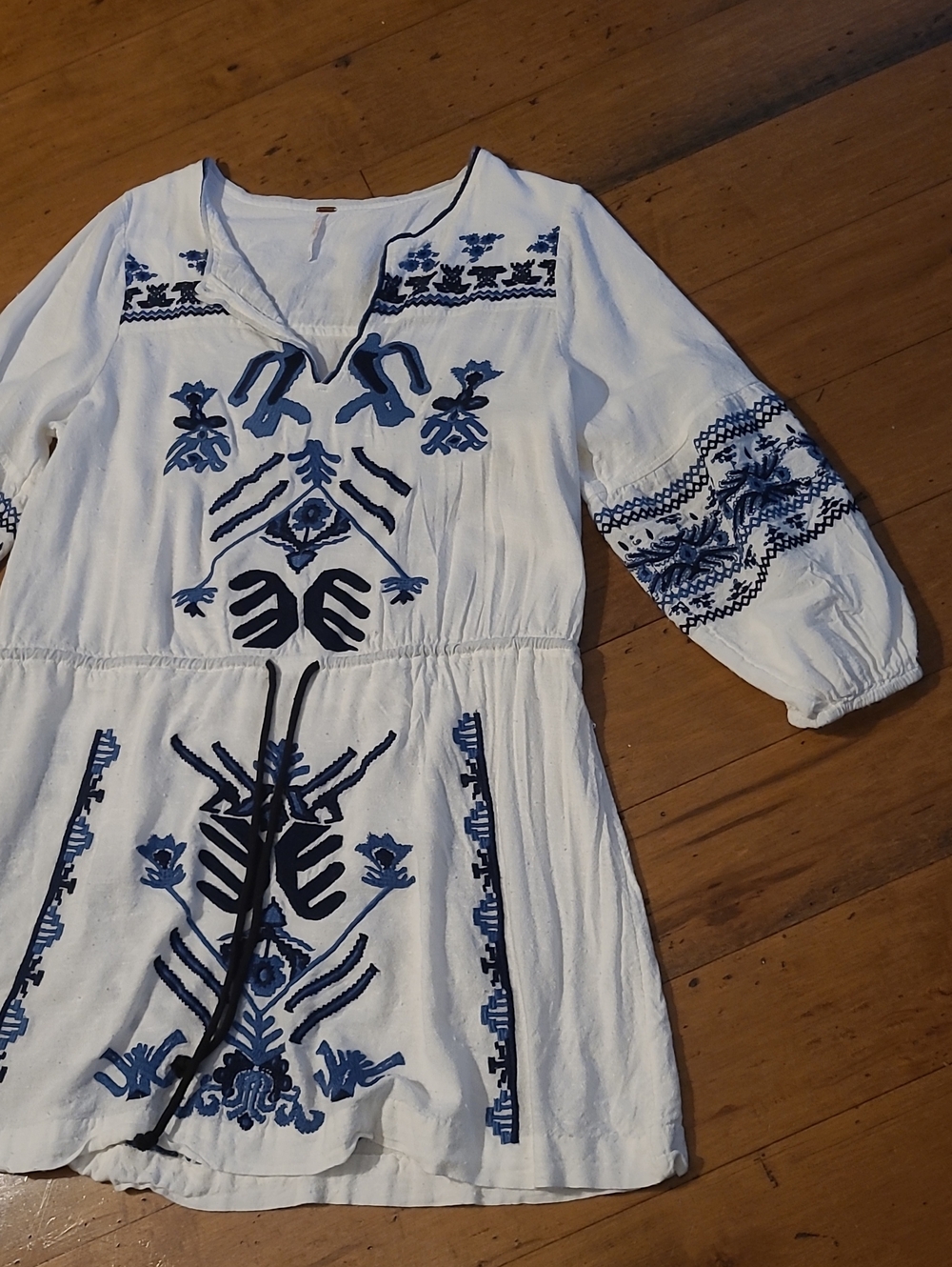 Free People Anouk Embroidered Dress - Picture 4 of 7